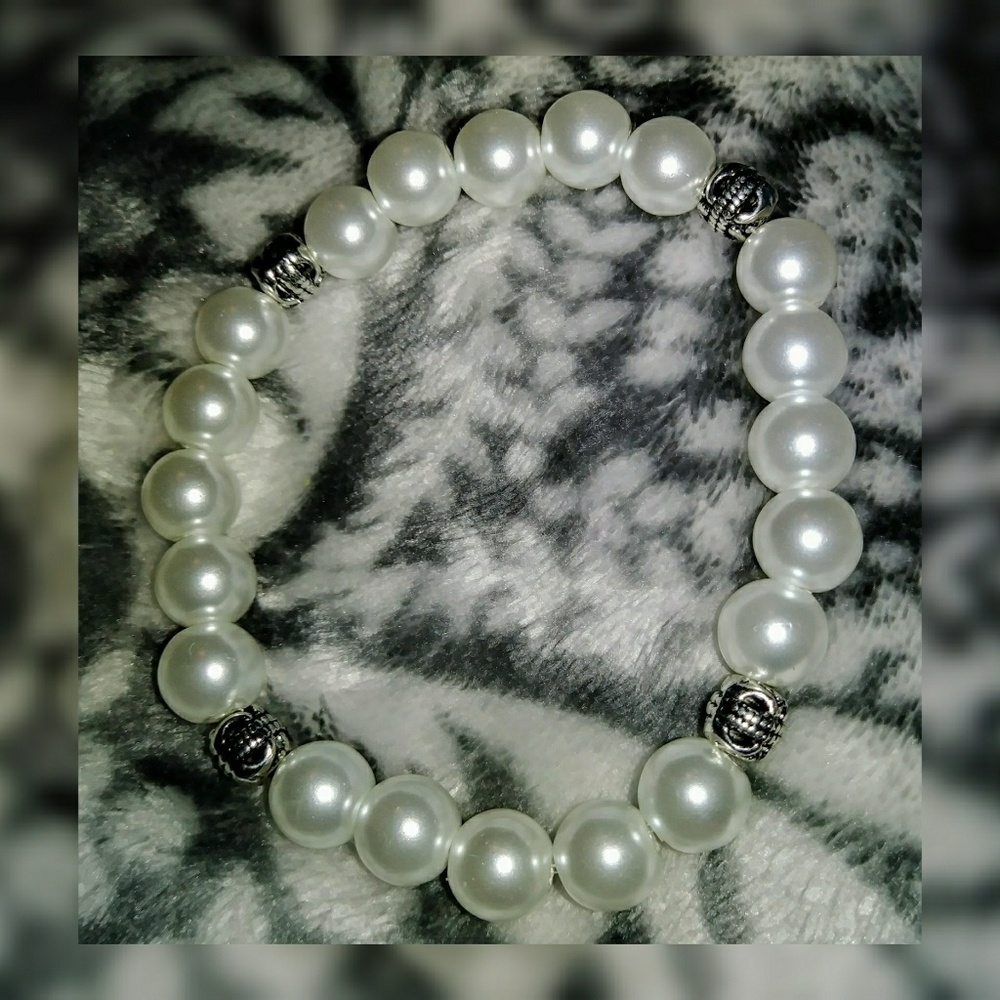 Homemade Pearl Bracelet